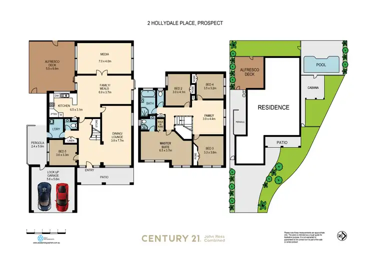 Floorplan of Homely house listing, 2 Hollydale Place, Prospect NSW 2148