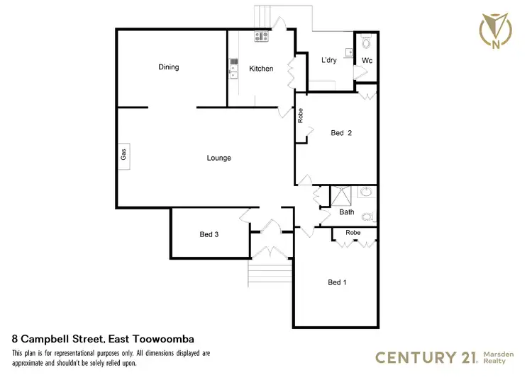 Floorplan of Homely house listing, 8 Campbell Street, East Toowoomba QLD 4350