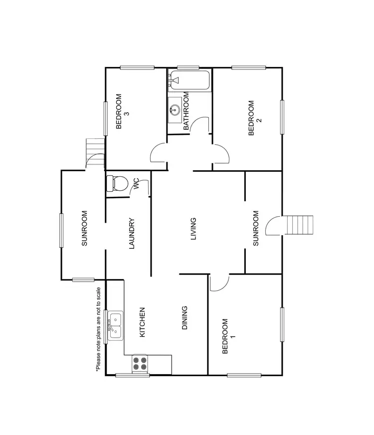 Floorplan of Homely house listing, 24 Leonard Street, Southside QLD 4570