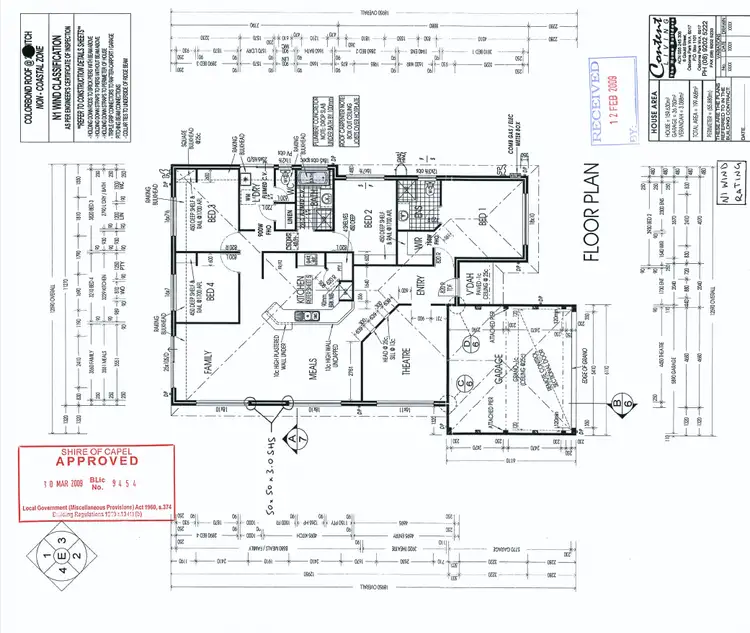 Floorplan of Homely house listing, 6 Dravite Way, Dalyellup WA 6230