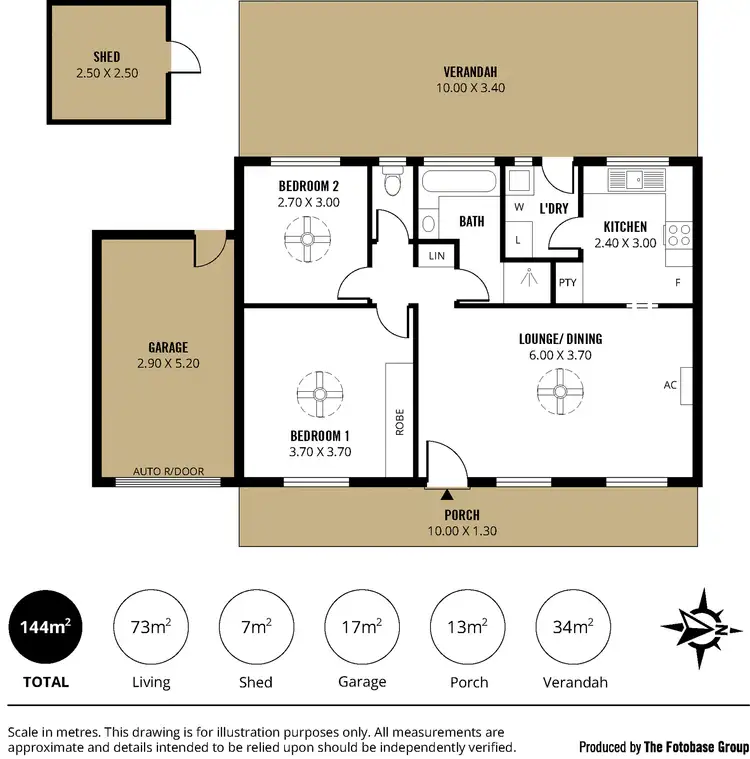 Floorplan of Homely unit listing, 3/39-41 Chynoweth Avenue, Hackham SA 5163