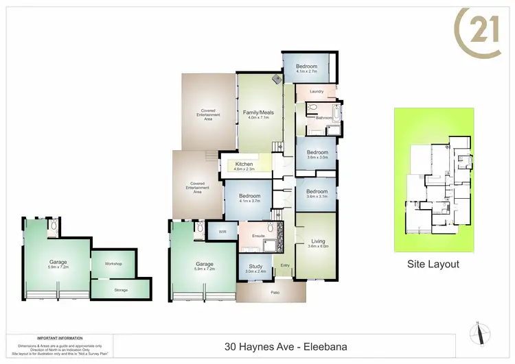 Floorplan of Homely house listing, 30 Haynes Avenue, Eleebana NSW 2282