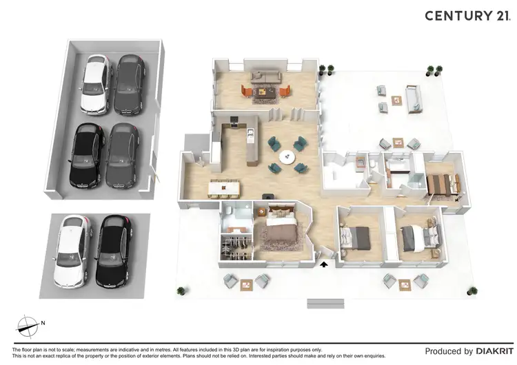 Floorplan of Homely house listing, 23 Snowden Street, Echuca VIC 3564