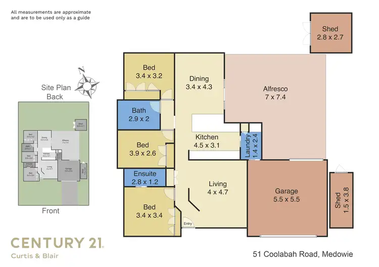 Floorplan of Homely house listing, 51 Coolabah Road, Medowie NSW 2318