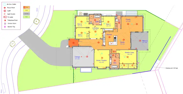Floorplan of Homely house listing, 77 Admiralty Ave, Tea Gardens NSW 2324