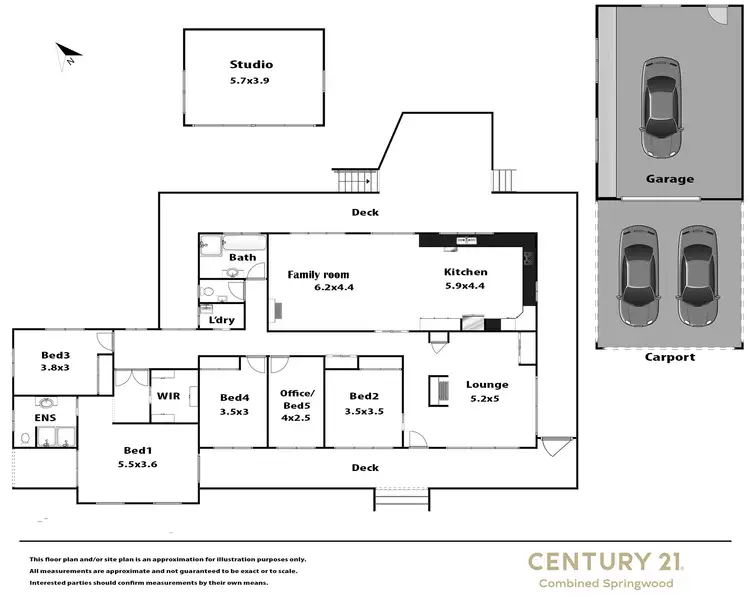 Floorplan of Homely house listing, 581 Hawkesbury Rd, Winmalee NSW 2777