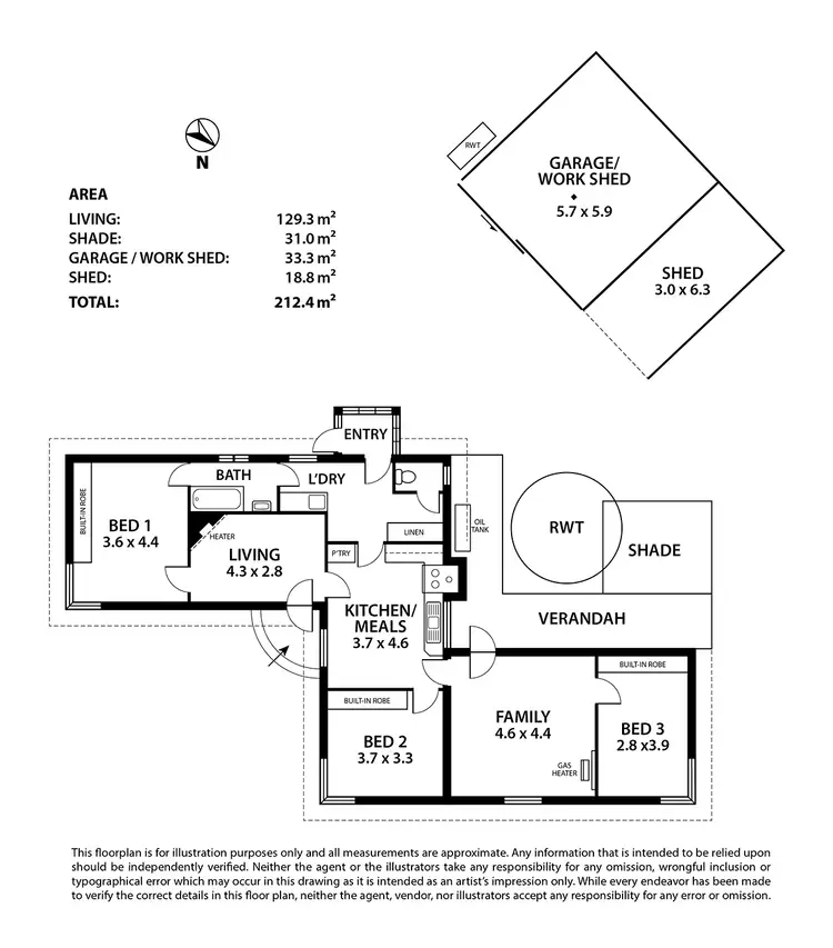 Floorplan of Homely house listing, 26 Exhibition Road, Mount Barker SA 5251