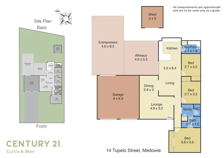 Floorplan of Homely house listing, 14 Tupelo Street, Medowie NSW 2318