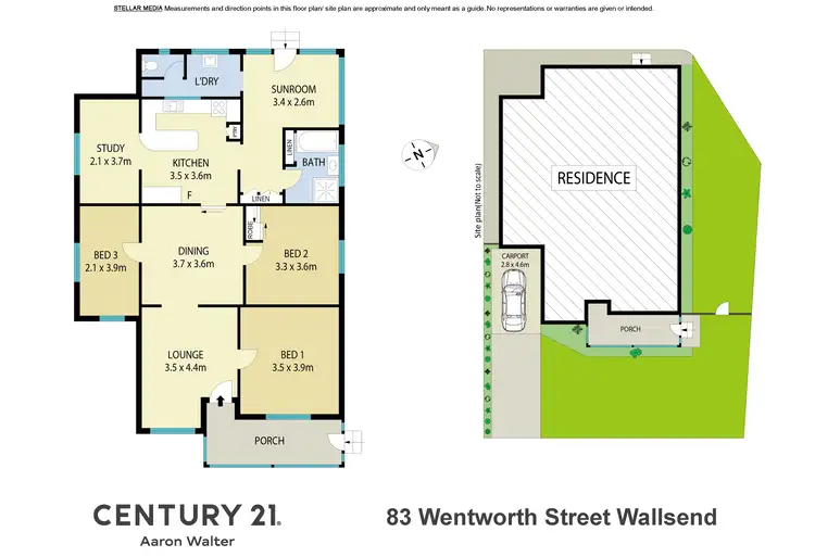 Floorplan of Homely house listing, 83 Wentworth Street, Wallsend NSW 2287