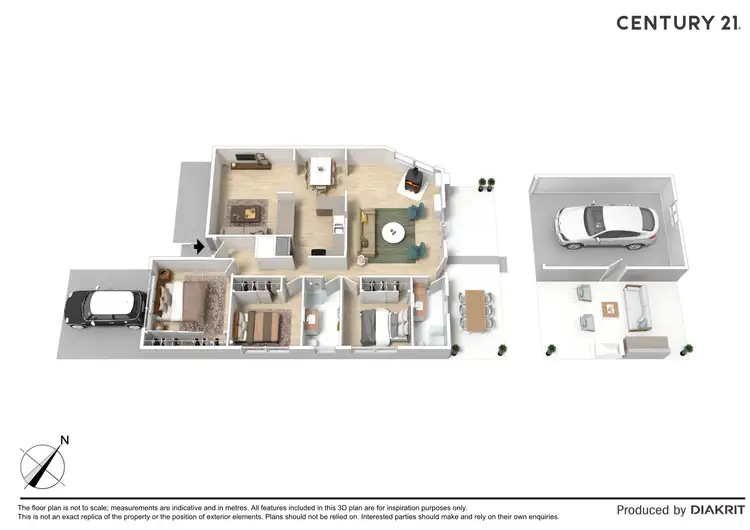 Floorplan of Homely house listing, 88 McKenzie Street, Echuca VIC 3564
