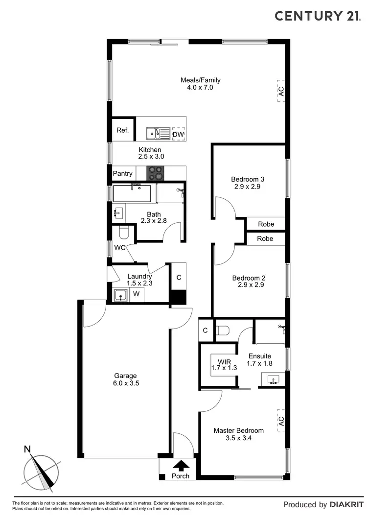 Floorplan of Homely house listing, 3 Verdant Avenue, Officer VIC 3809