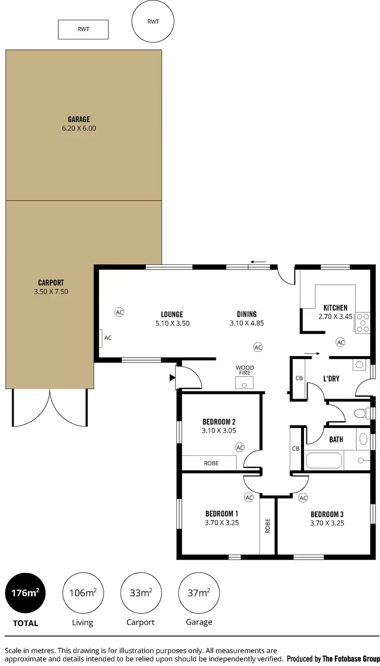 Floorplan of Homely house listing, 7 Parramatta Drive, Morphett Vale SA 5162