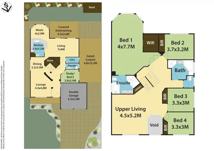 Floorplan of Homely house listing, 208 Meurants Lane, Glenwood NSW 2768
