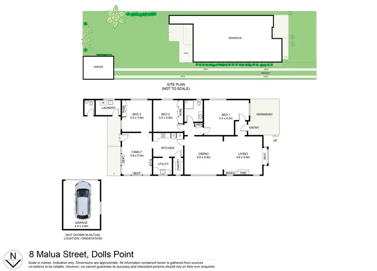 Floorplan of Homely house listing, 8 Malua Street, Dolls Point NSW 2219