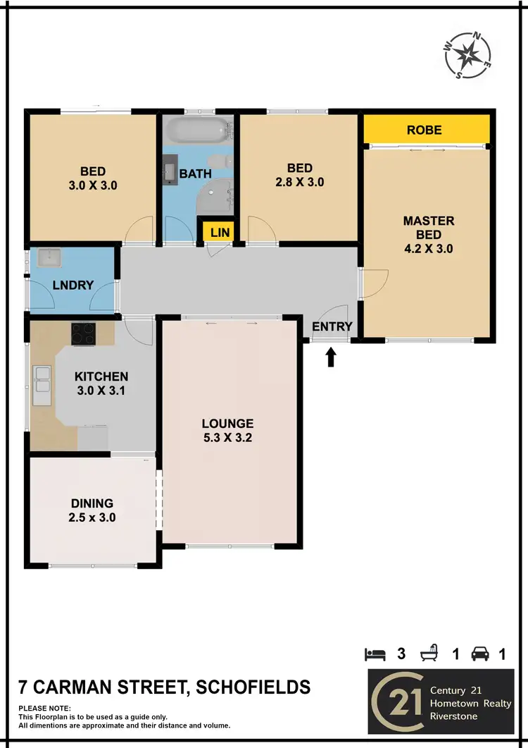Floorplan of Homely house listing, 7 Carman street, Schofields NSW 2762