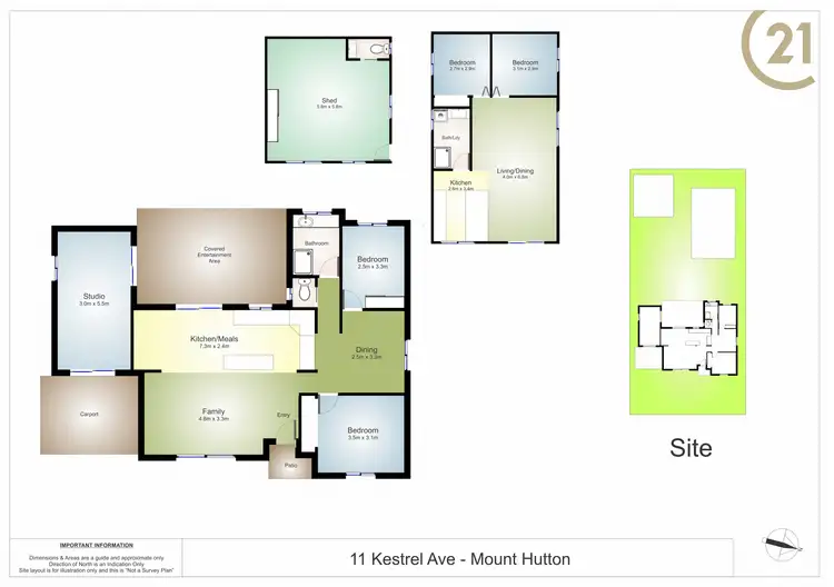 Floorplan of Homely house listing, 11 Kestrel Avenue, Mount Hutton NSW 2290