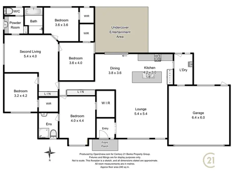 Floorplan of Homely house listing, 32 Washington Drive, Stony Rise TAS 7310