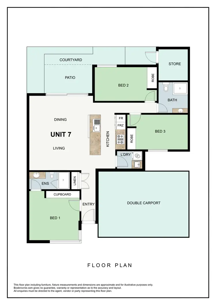 Floorplan of Homely house listing, 53 Cooper Street, Mandurah WA 6210
