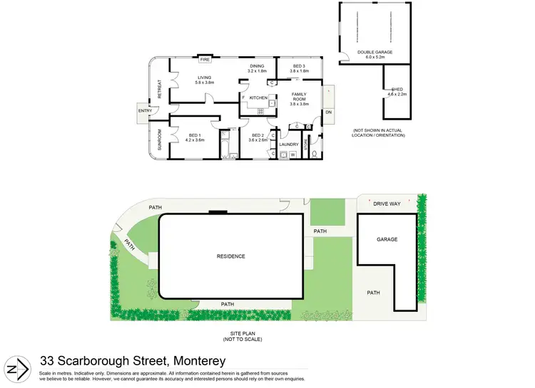 Floorplan of Homely house listing, 33 Scarborough Street, Monterey NSW 2217