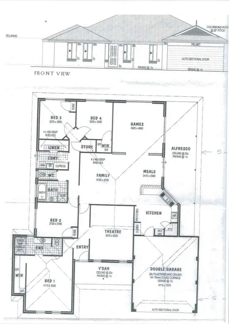 Floorplan of Homely house listing, 16 Lipizzaner Turn, Eaton WA 6232
