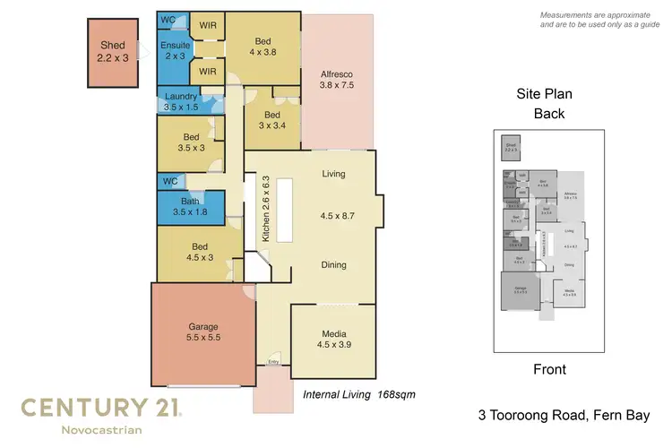 Floorplan of Homely house listing, 3 Tooroong Road, Fern Bay NSW 2295