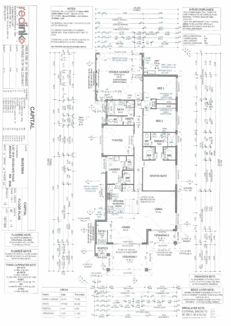 Floorplan of Homely house listing, 12 Seascape Road, Jindalee WA 6036