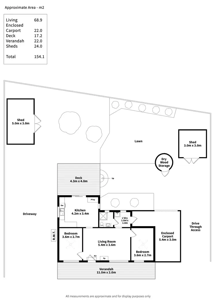 Floorplan of Homely house listing, 15 Justs Road, Sellicks Beach SA 5174