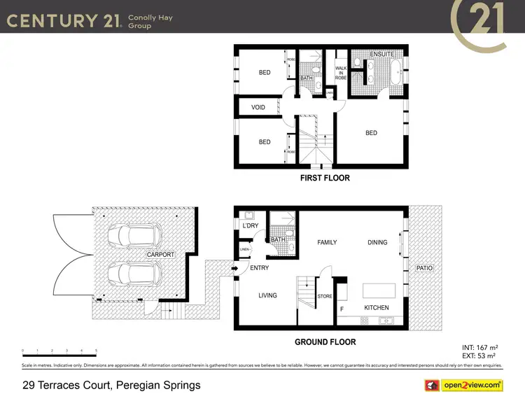 Floorplan of Homely townhouse listing, 29 Terraces Court, Peregian Springs QLD 4573