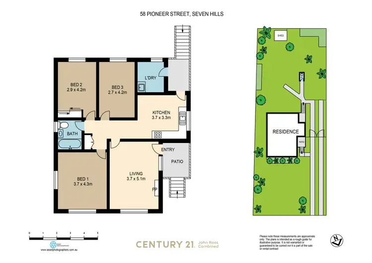 Floorplan of Homely house listing, 58 Pioneer Street, Seven Hills NSW 2147