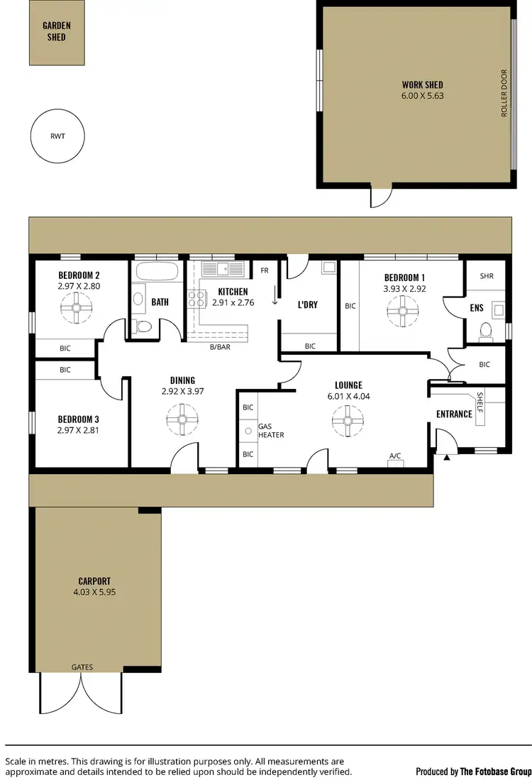 Floorplan of Homely house listing, 9 Churchill Drive, Modbury North SA 5092
