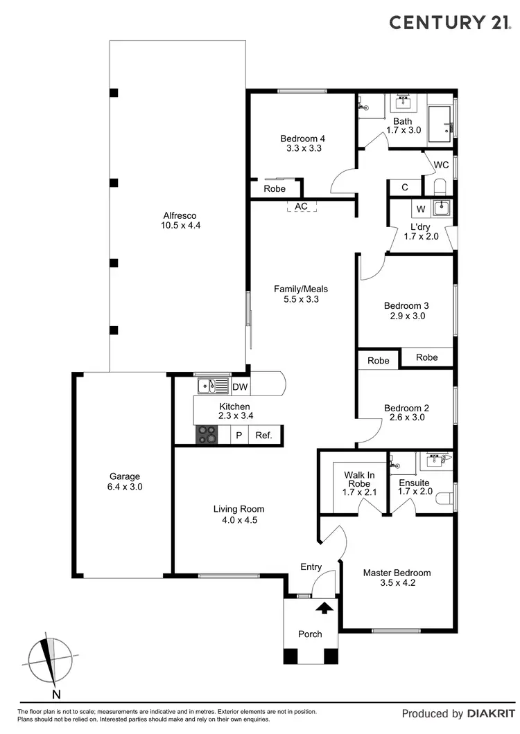 Floorplan of Homely house listing, 25 Stringy Bark Circuit, Pakenham VIC 3810