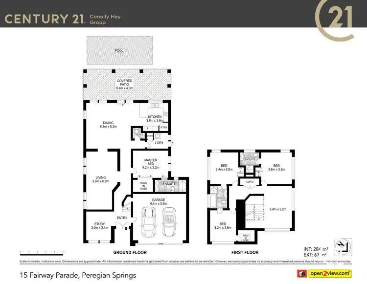 Floorplan of Homely house listing, 15 Fairway Parade, Peregian Springs QLD 4573