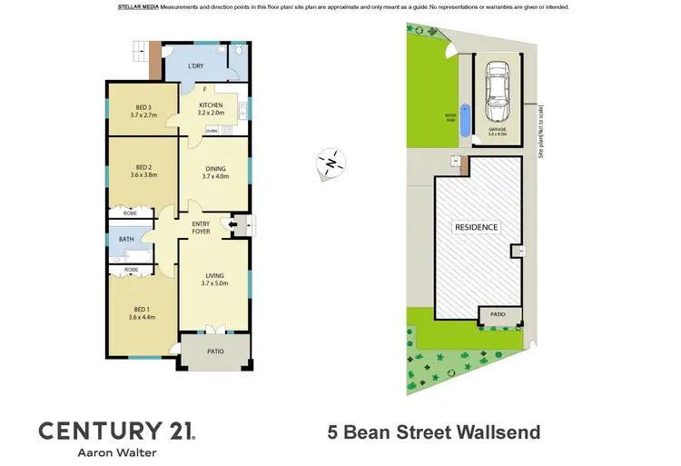 Floorplan of Homely house listing, 5 Bean Street, Wallsend NSW 2287