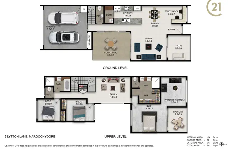 Floorplan of Homely house listing, 5 Lytton Lane, Maroochydore QLD 4558