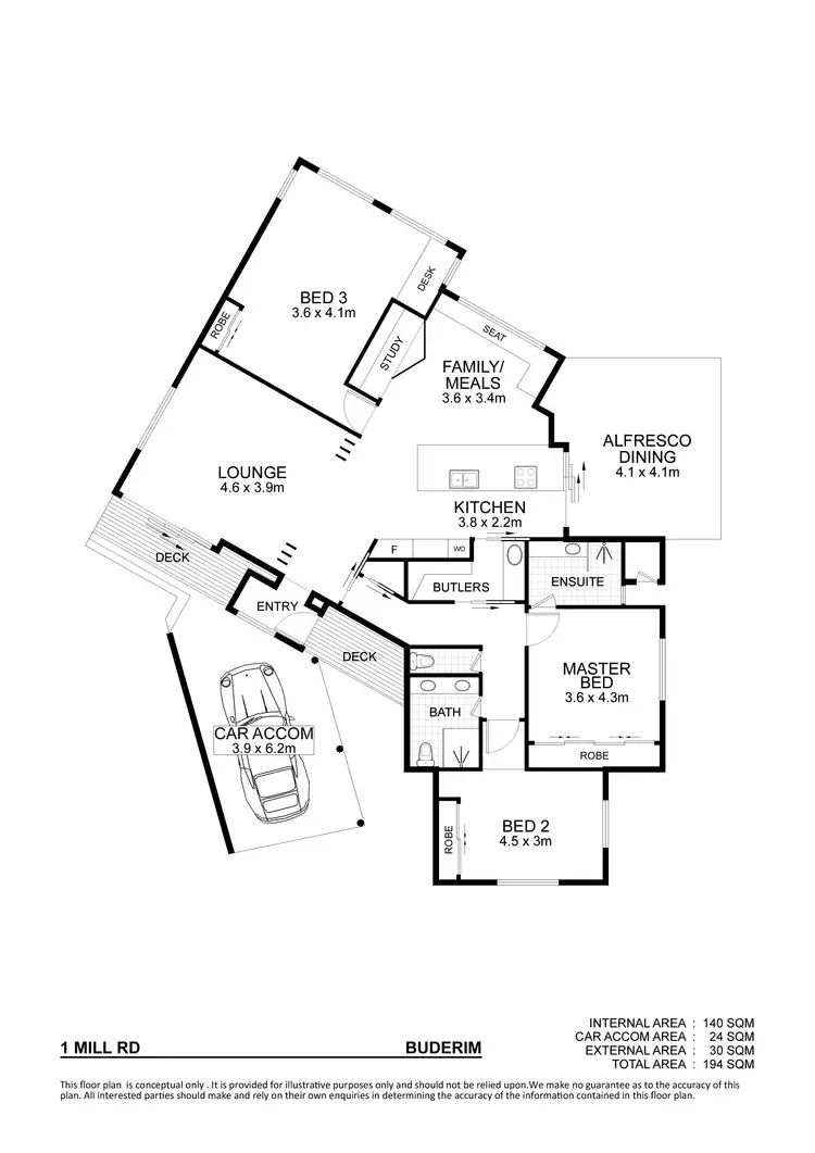 Floorplan of Homely house listing, 1 Mill Road, Buderim QLD 4556
