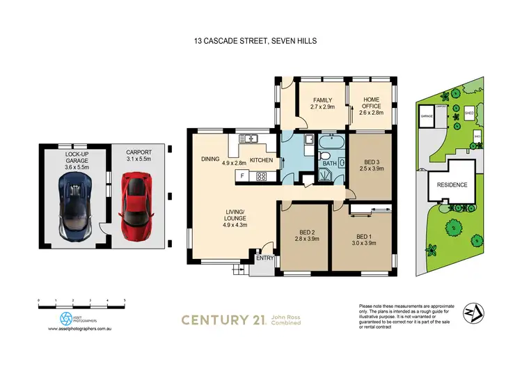 Floorplan of Homely house listing, 13 Cascade Street, Seven Hills NSW 2147