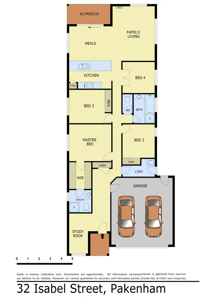 Floorplan of Homely house listing, 32 Isabel Street, Pakenham VIC 3810