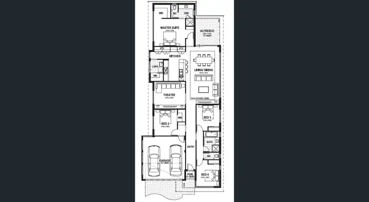 Floorplan of Homely house listing, 30 Calooli Grove, Golden Bay WA 6174