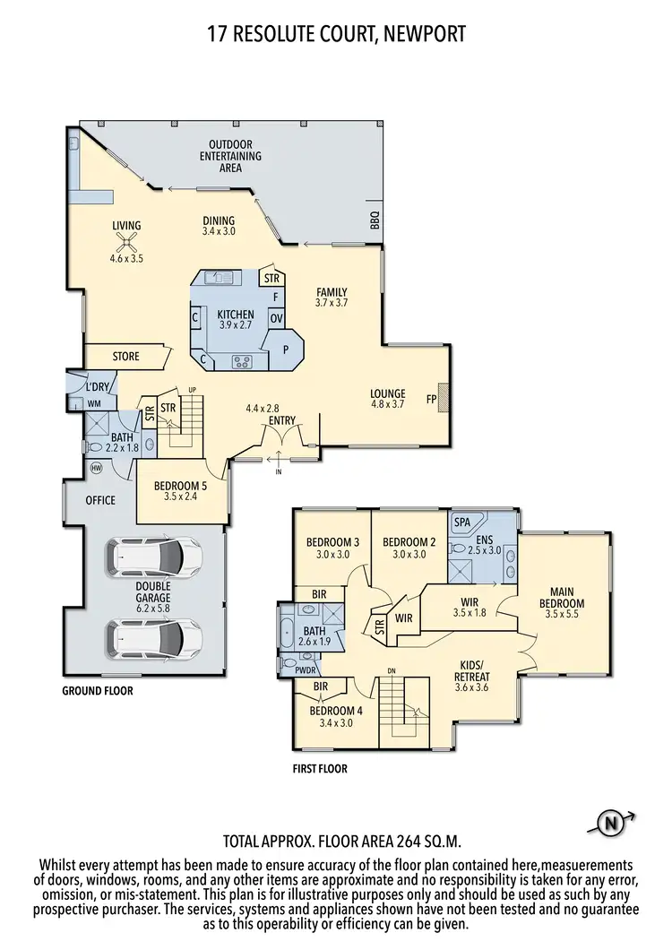 Floorplan of Homely house listing, 17 Resolute Court, Newport QLD 4020
