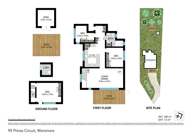Floorplan of Homely house listing, 95 Prices Circuit, Woronora NSW 2232