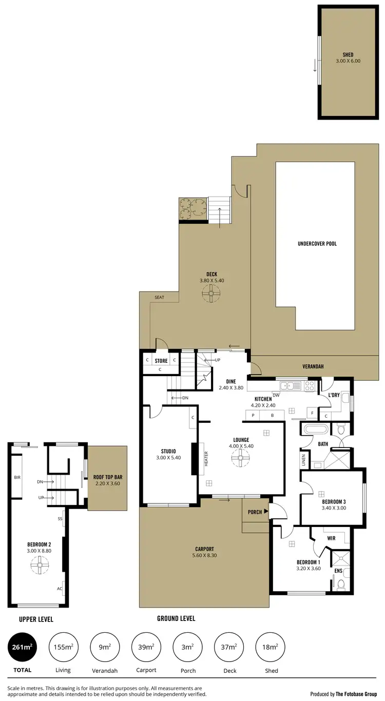 Floorplan of Homely house listing, 2 Clifford Street, South Brighton SA 5048