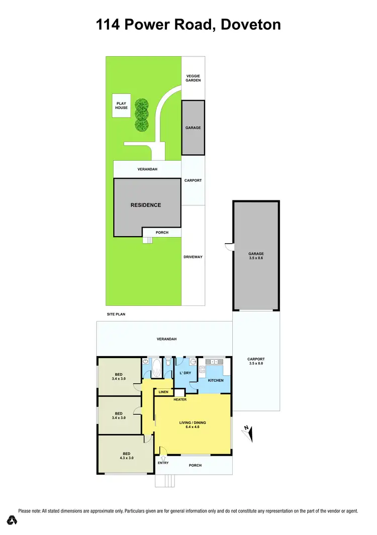 Floorplan of Homely house listing, 114 Power Road, Doveton VIC 3177