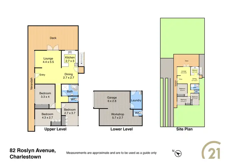Floorplan of Homely house listing, 82 Roslyn Avenue, Charlestown NSW 2290