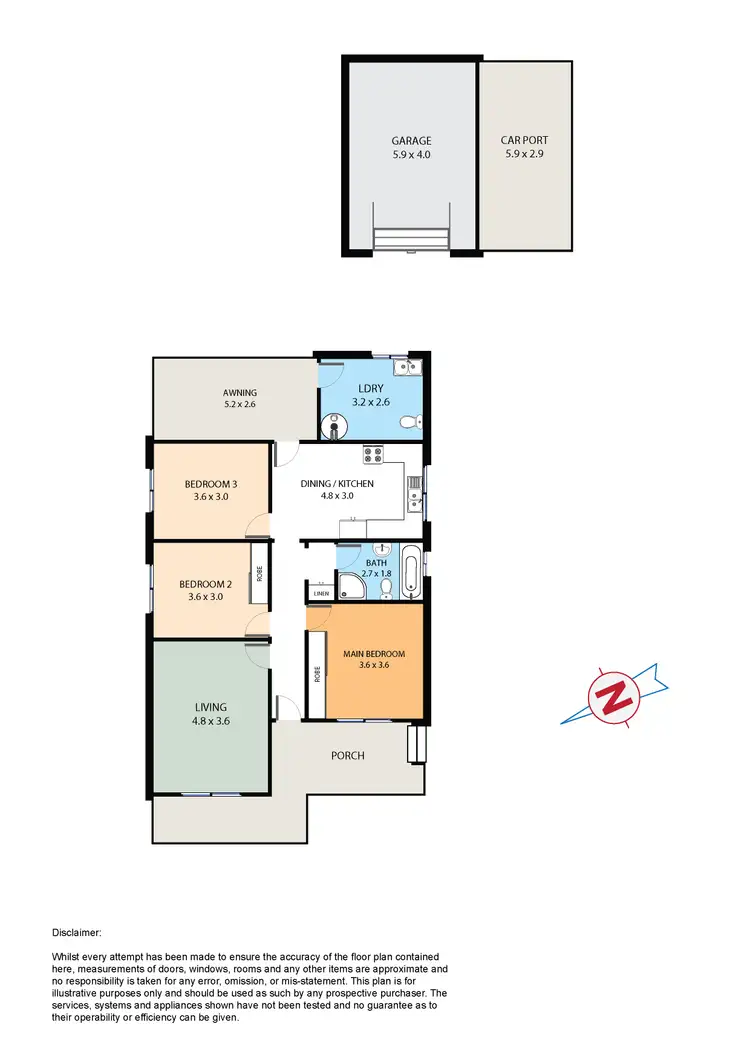 Floorplan of Homely house listing, 64 Bombala Street, Pendle Hill NSW 2145
