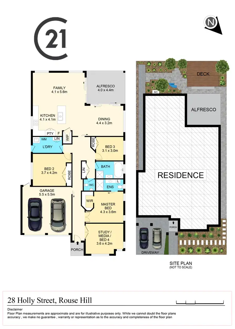 Floorplan of Homely house listing, 28 Holly Street, Rouse Hill NSW 2155