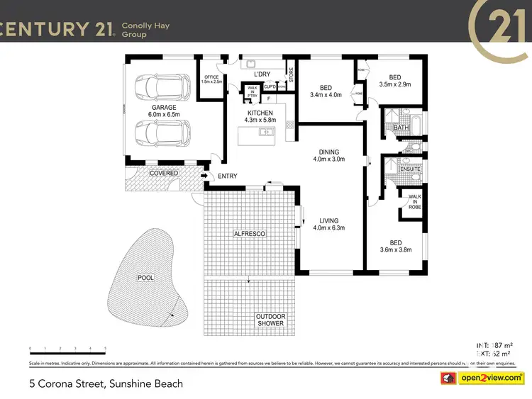 Floorplan of Homely house listing, 5 Corona Street, Sunshine Beach QLD 4567