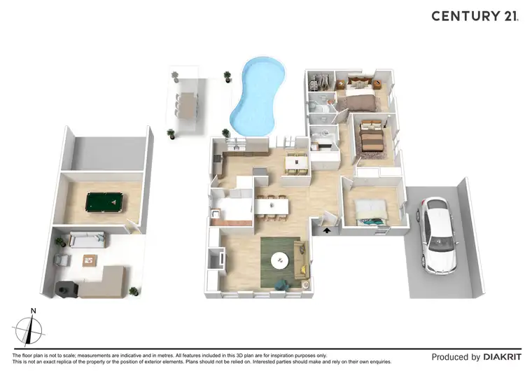 Floorplan of Homely house listing, 227 High Street, Echuca VIC 3564