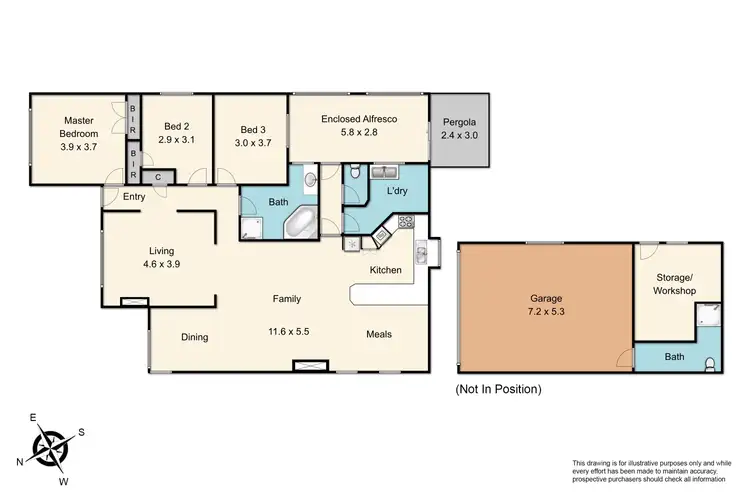 Floorplan of Homely house listing, 436 Haughton Road, Clayton VIC 3168