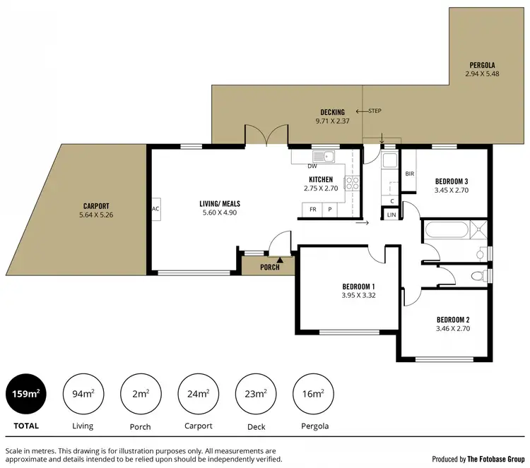 Floorplan of Homely house listing, 23 Golflands View, Morphett Vale SA 5162