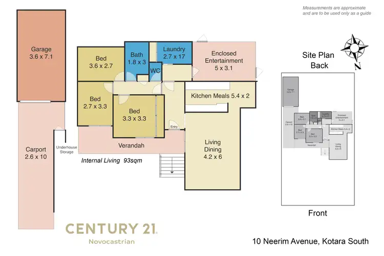 Floorplan of Homely house listing, 10 Neerim Avenue, Kotara South NSW 2289